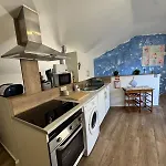 House In The Heart Of With Big Balcony *