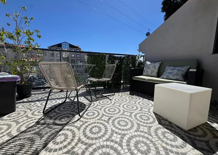 House In The Heart Of With Big Balcony