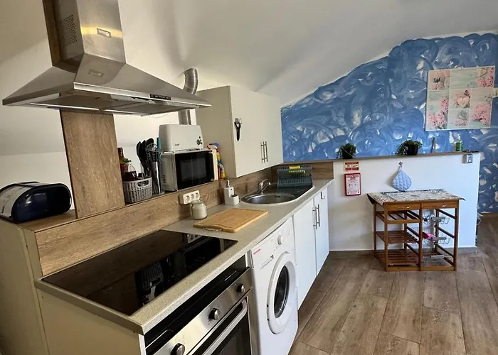 House In The Heart Of With Big Balcony *