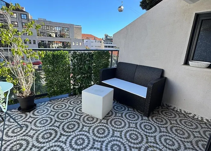 House In The Heart Of With Big Balcony *